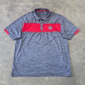 Gonzaga Bulldogs Polo Size XL Blue Gray Collared Shirt College Basketball